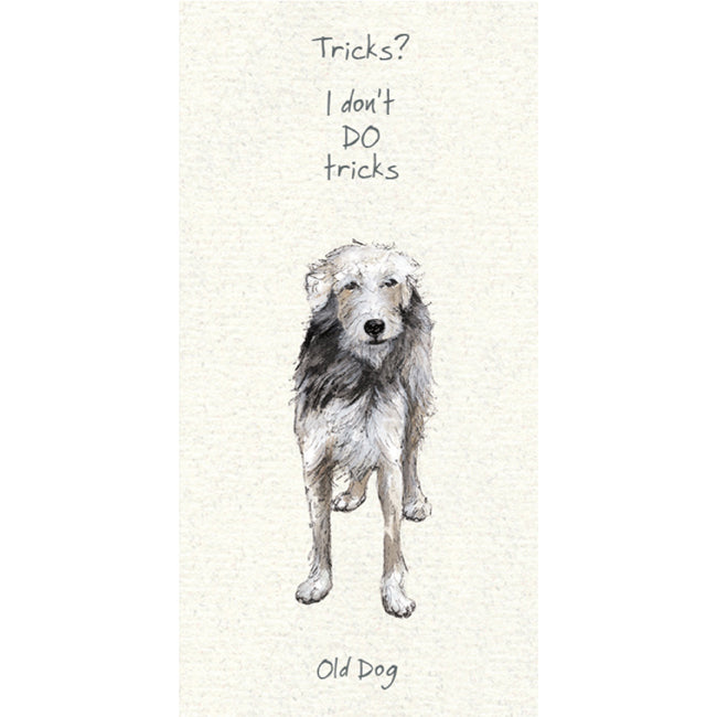 Card - Mongrel Don’t Do Tricks by The Little Dog Laughed