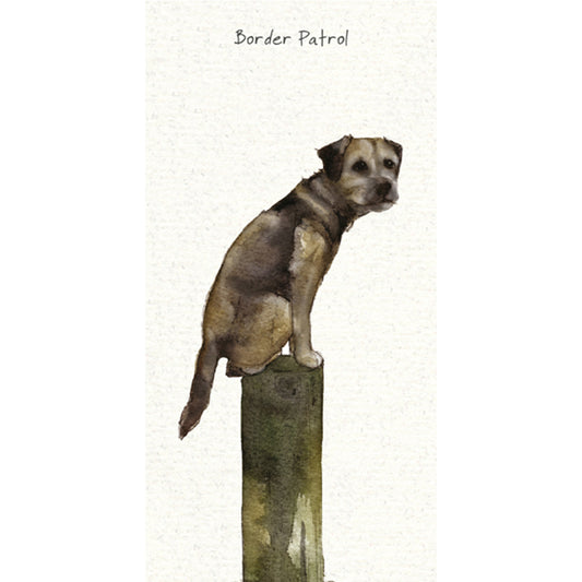 Border Terrier Greeting Card | The Little Dog Laughed