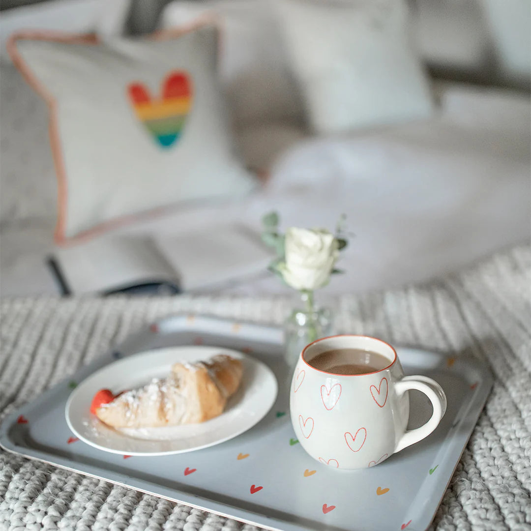 Hearts Stoneware mug