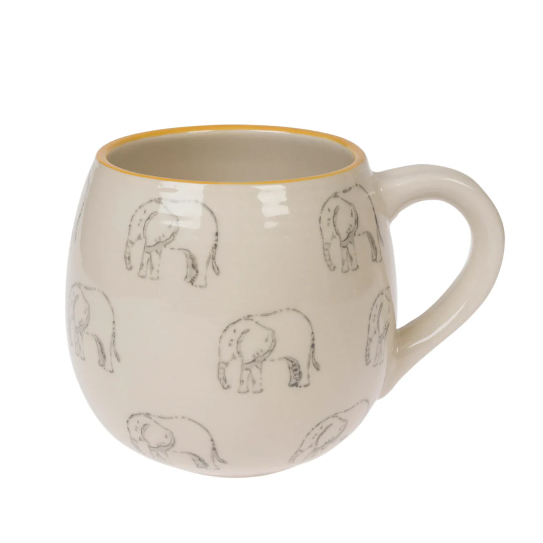 Elephant Stoneware mug