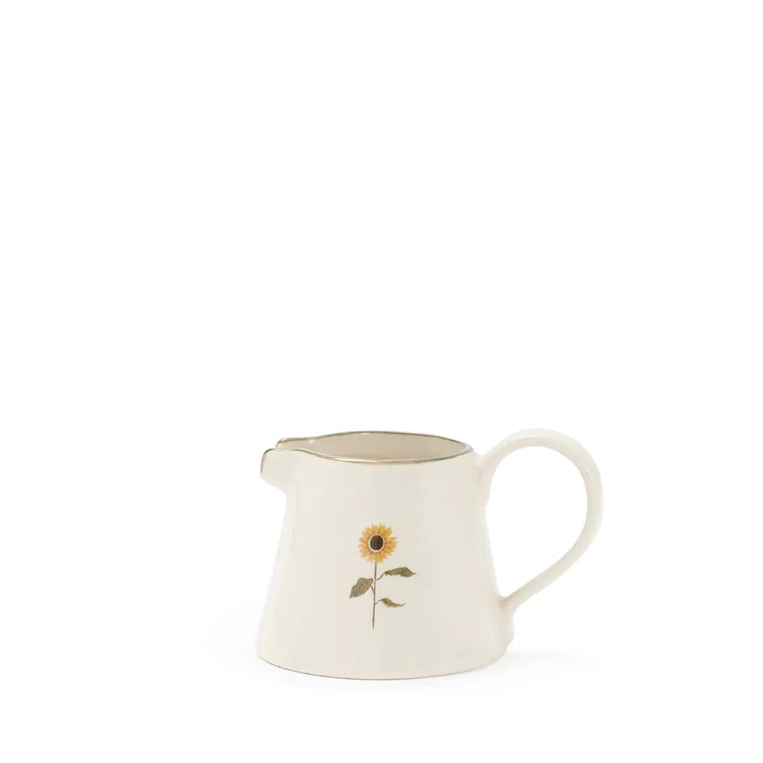 Mini Sunflower Stoneware Jug