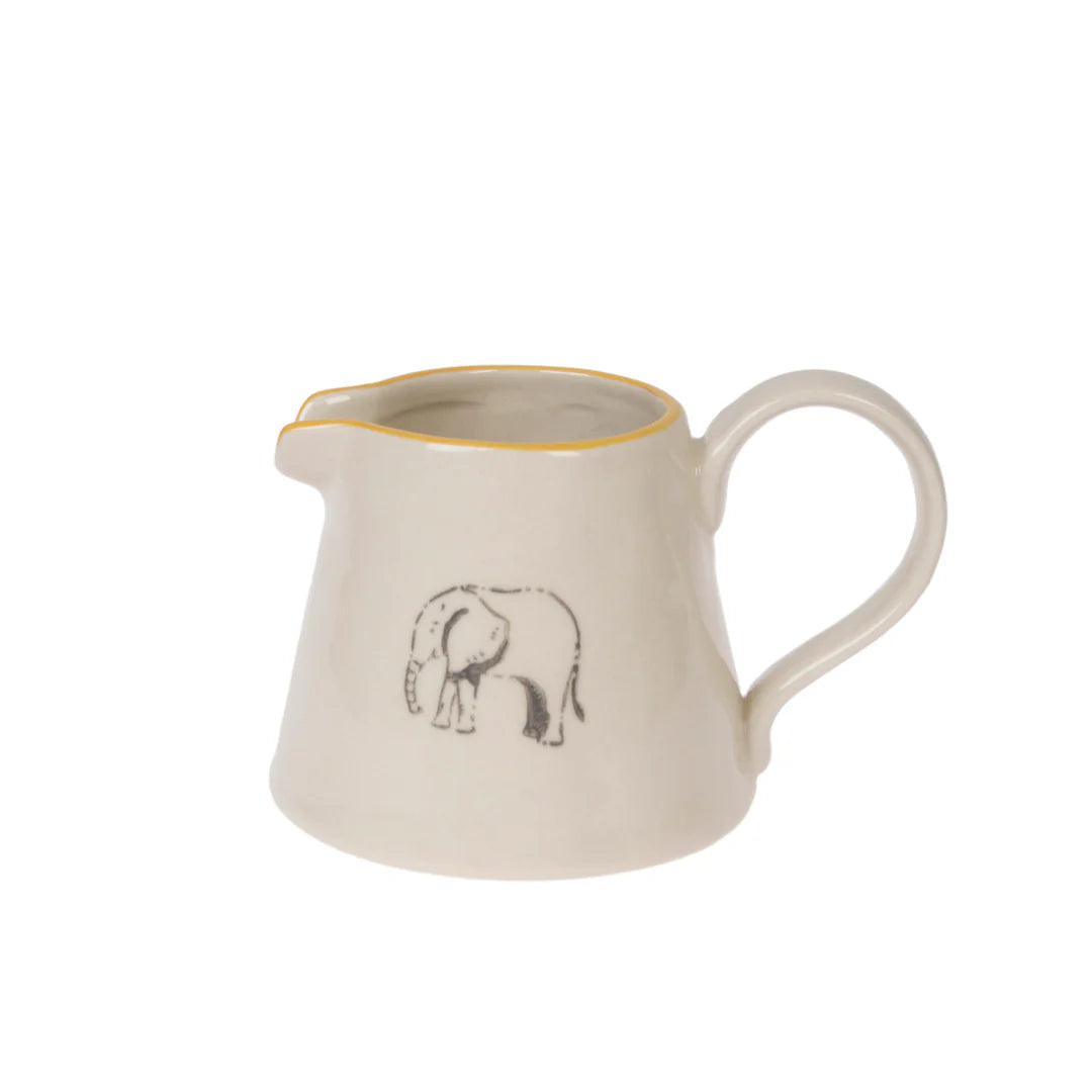 Elephant Mini Stoneware Jug