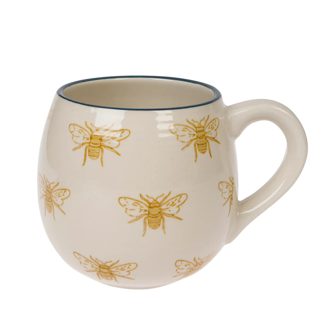 Bees Stoneware Mug