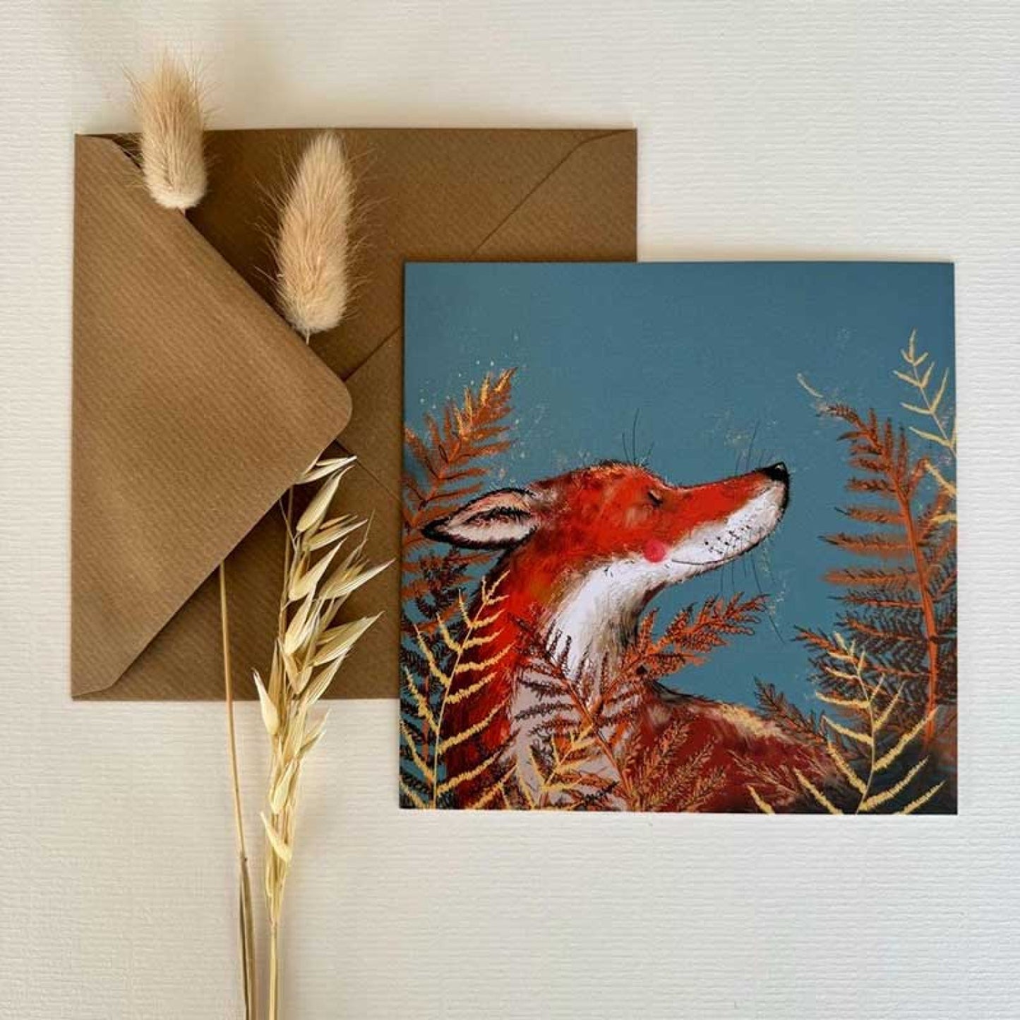 Fox Blank Card