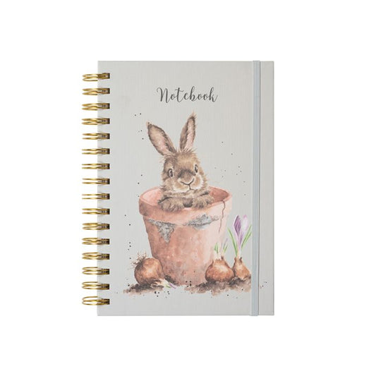 'THE FLOWER POT' RABBIT NOTEBOOK