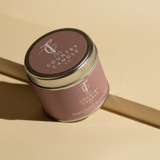 Pink Grapefruit & Lily Tin Candle