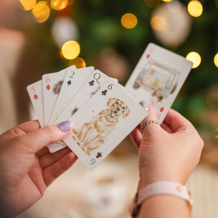 'THE COUNTRY SET' WOODLAND ANIMAL, DOG AND CAT PLAYING CARDS