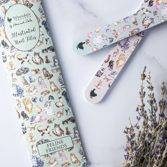 Feline Friends Cat Nail File Set