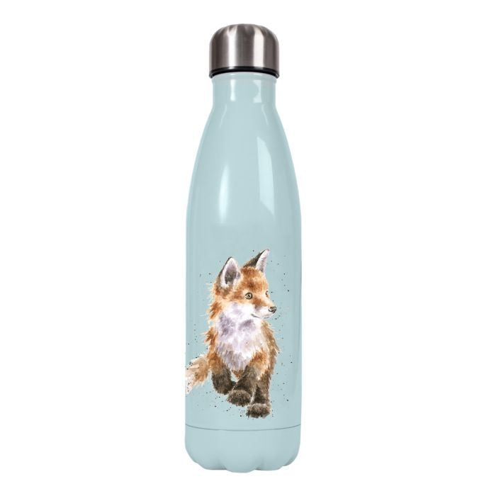 Contentment Fox Water Bottle Large