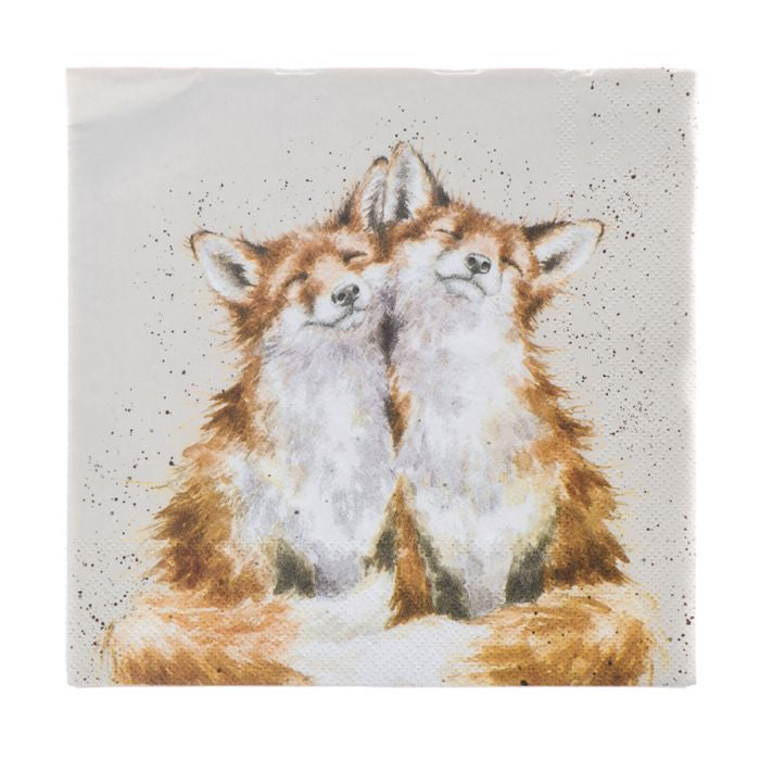 Contentment Fox Napkins