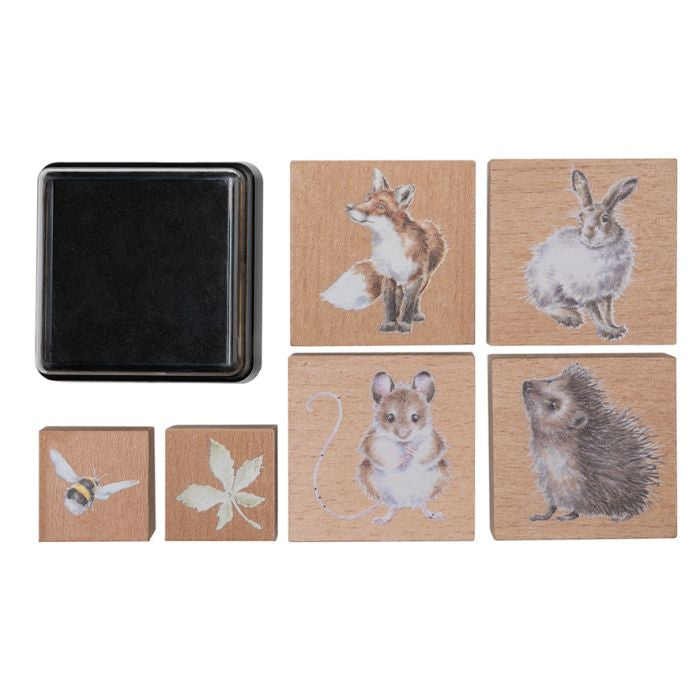 'THE COUNTRY SET' COUNTRY ANIMAL INK STAMP SET