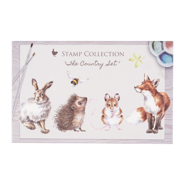 'THE COUNTRY SET' COUNTRY ANIMAL INK STAMP SET