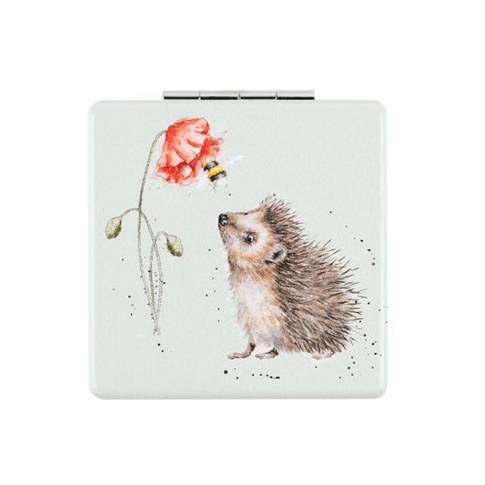 Busy as a Bee Hedgehog Compact Mirror