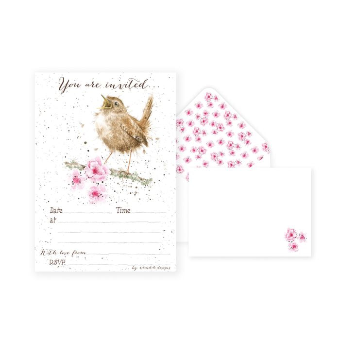 'Celebration' Wren Invitation Set