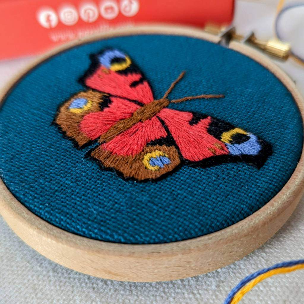 Butterfly Mini Embroidery Kit