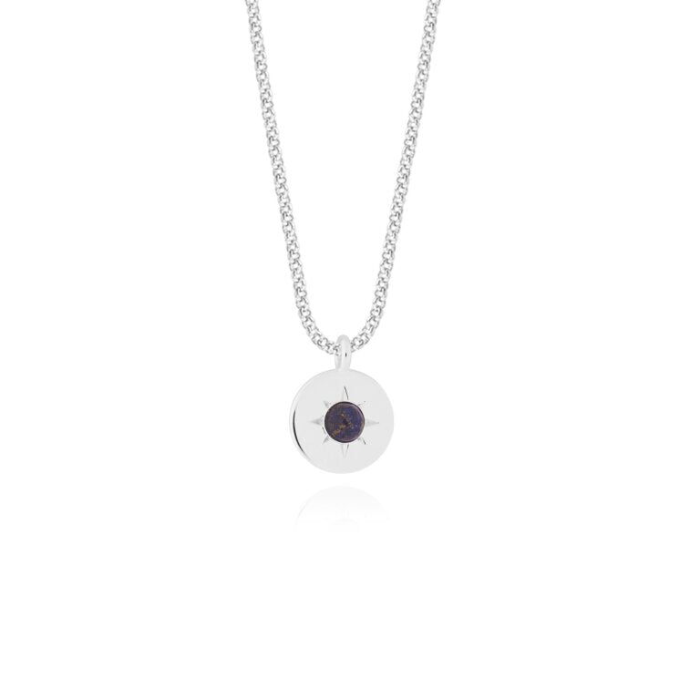 'September' A Little Birthstone Necklace