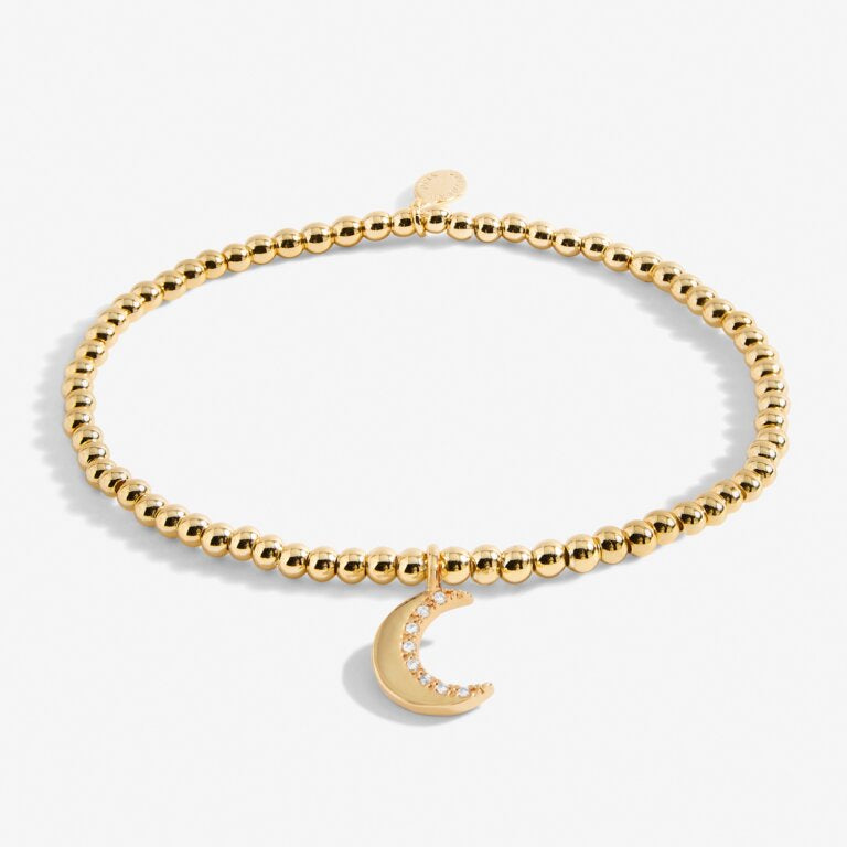 Gold A Little 'Love You To The Moon And Back' Bracelet