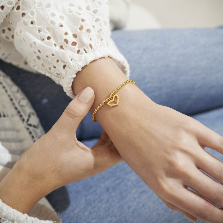 Gold A Little 'I Love You' Bracelet