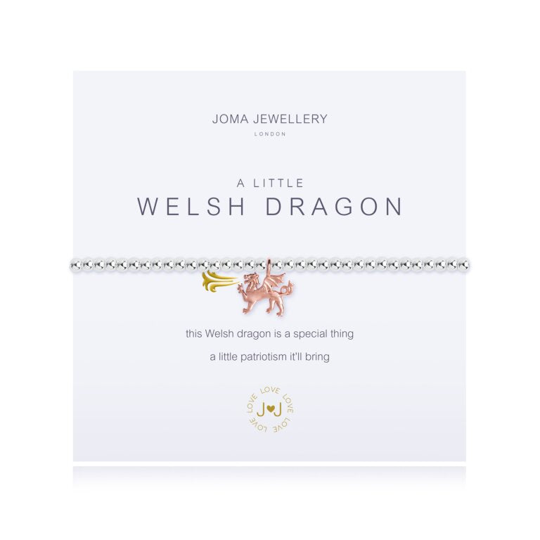 A Little 'Welsh Dragon' Welsh Bracelet