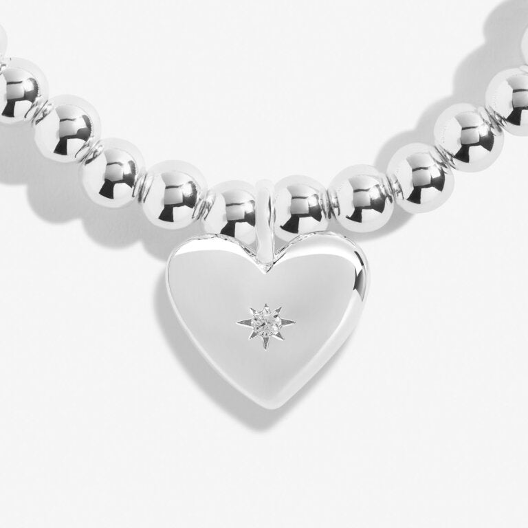 A Little 'First My Mum, Forever My Friend' Bracelet In Silver Plating