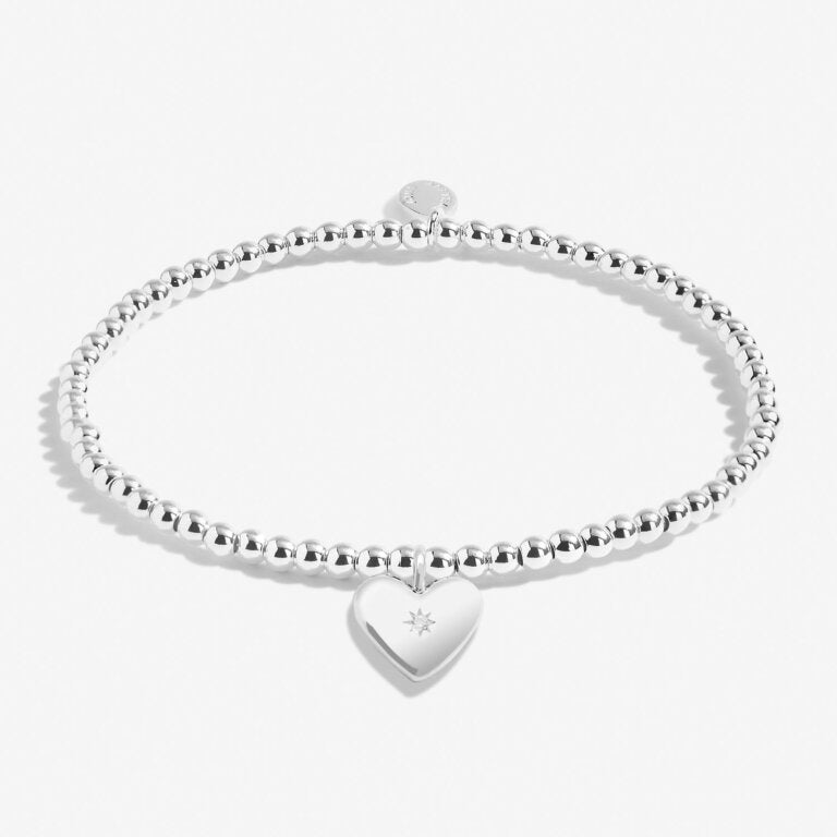 A Little 'First My Mum, Forever My Friend' Bracelet In Silver Plating