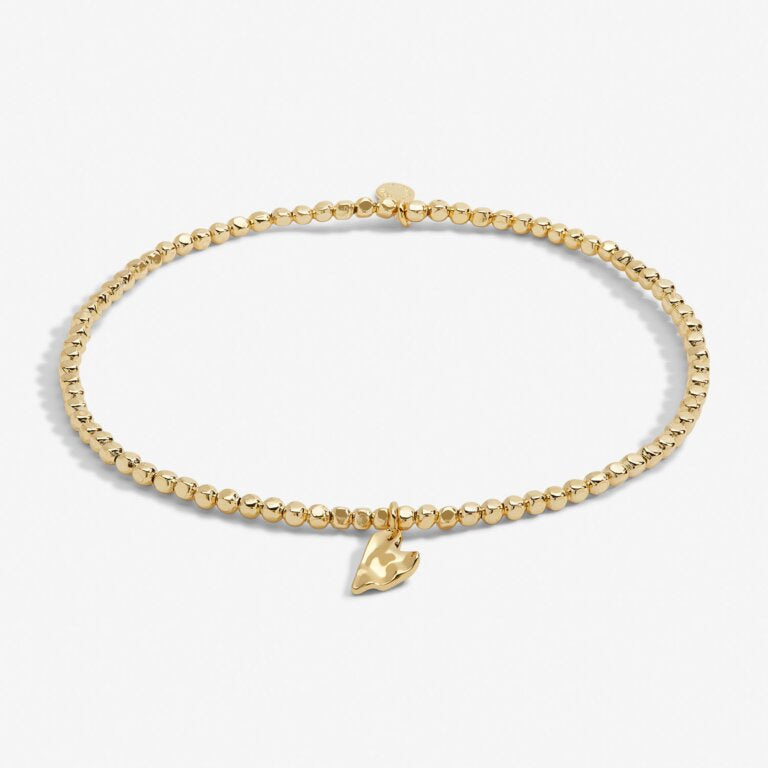 Hammered Heart Anklet