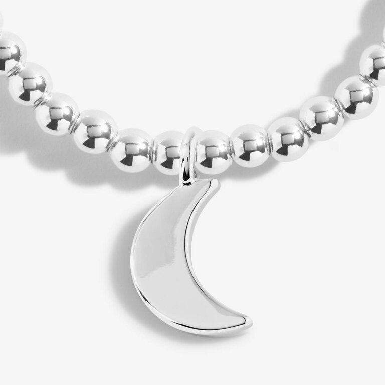 Silver Moon Anklet