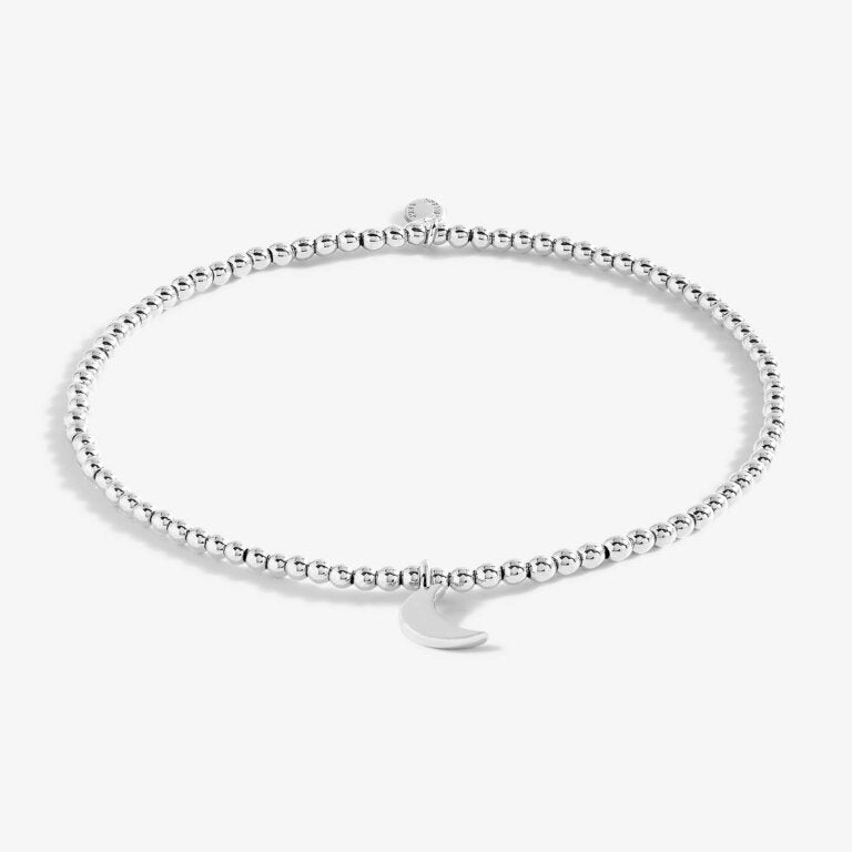 Silver Moon Anklet