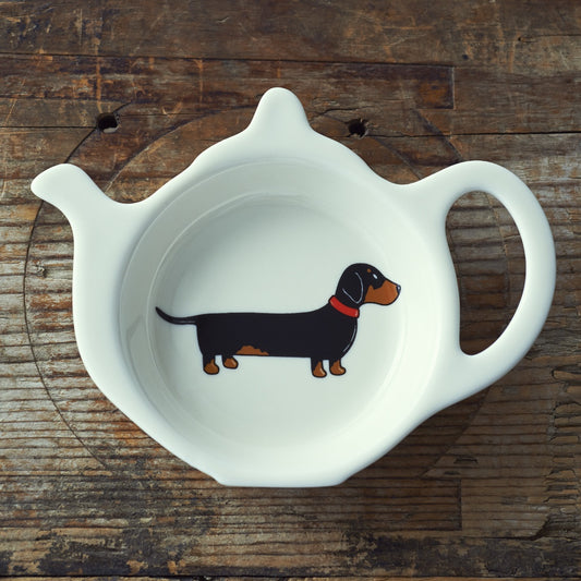 Dachshund Teabag Dish