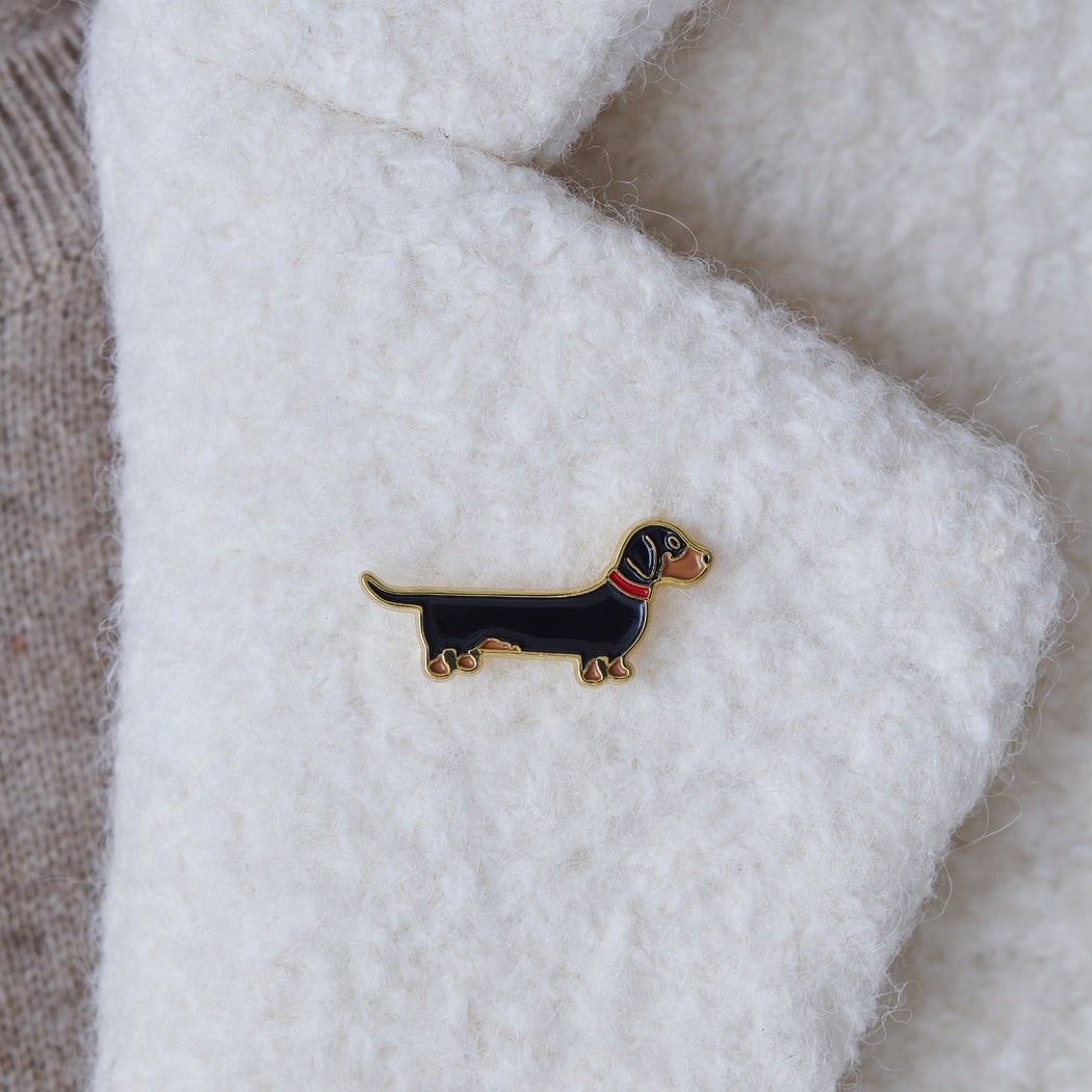 Dachshund dog pin