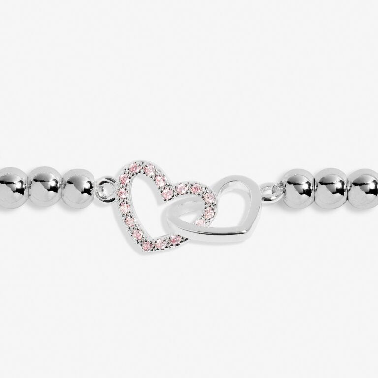 A Little 'Beautiful Bestie' Bracelet In Silver Plating