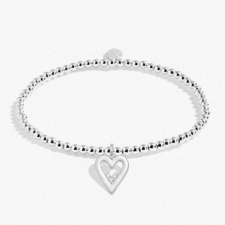 A Little 'Happy Birthday Daughter' Bracelet In Silver Plating