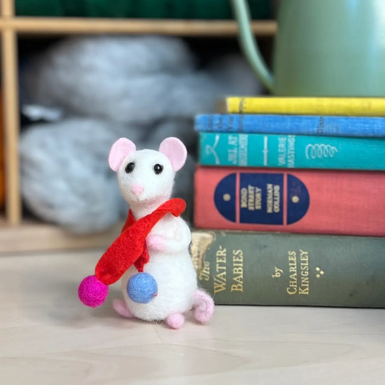 Wee Winter Mouse Needle Felting Craft Kit