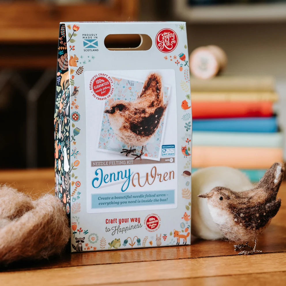 Jenny Wren Needle Felting Craft Kit