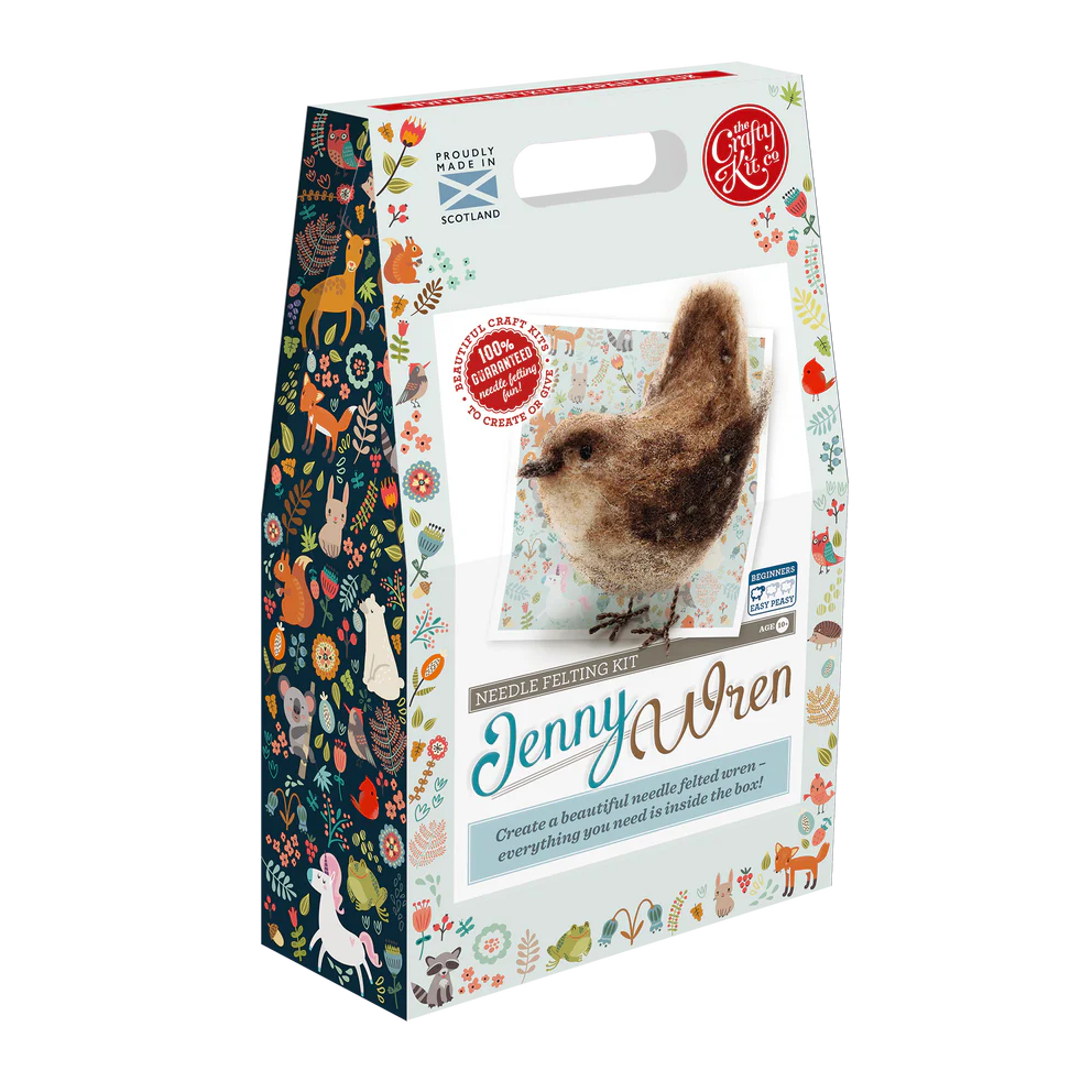 Jenny Wren Needle Felting Craft Kit