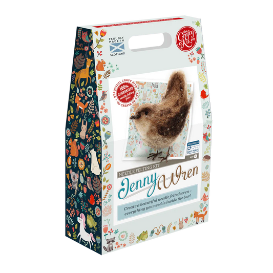 Jenny Wren Needle Felting Craft Kit