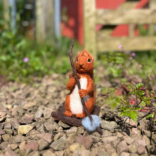 Beatrix Potter - Squirrel Nutkin Needle Felting Kit