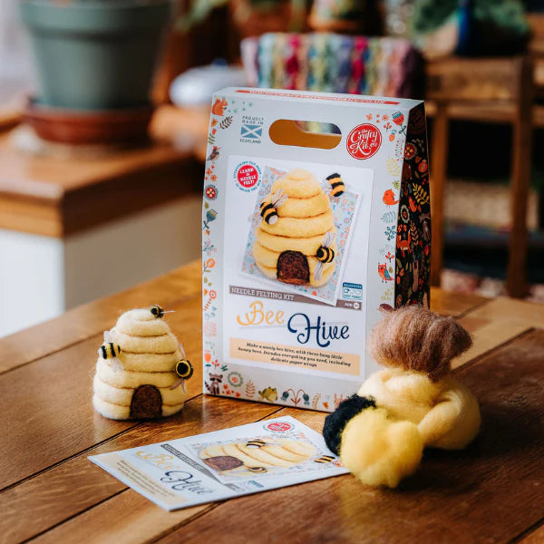 Bee Hive Needle Felting Craft Kit