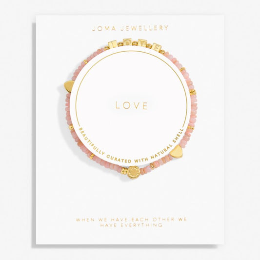 Bridal Happy Little Moments 'Love' Bracelet