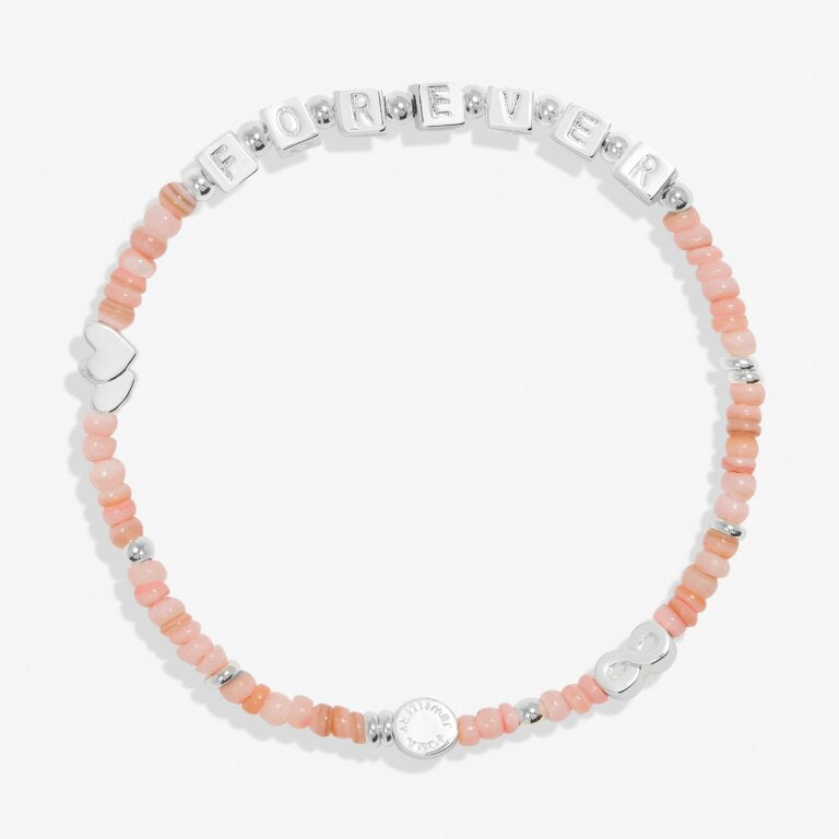 Happy Little Moments 'Friendship Forever' Bracelet In Silver Plating