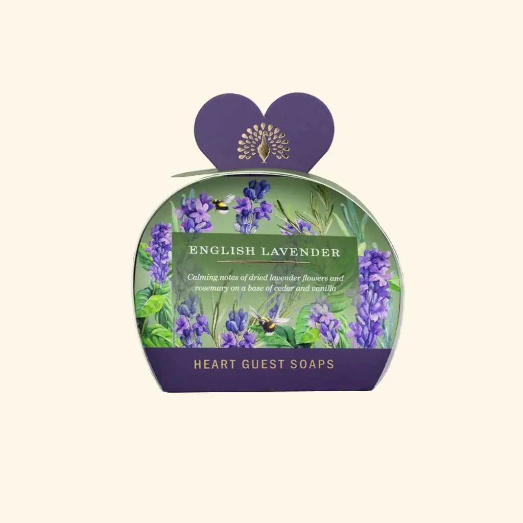 Signature English Lavender - Heart Guest Soaps