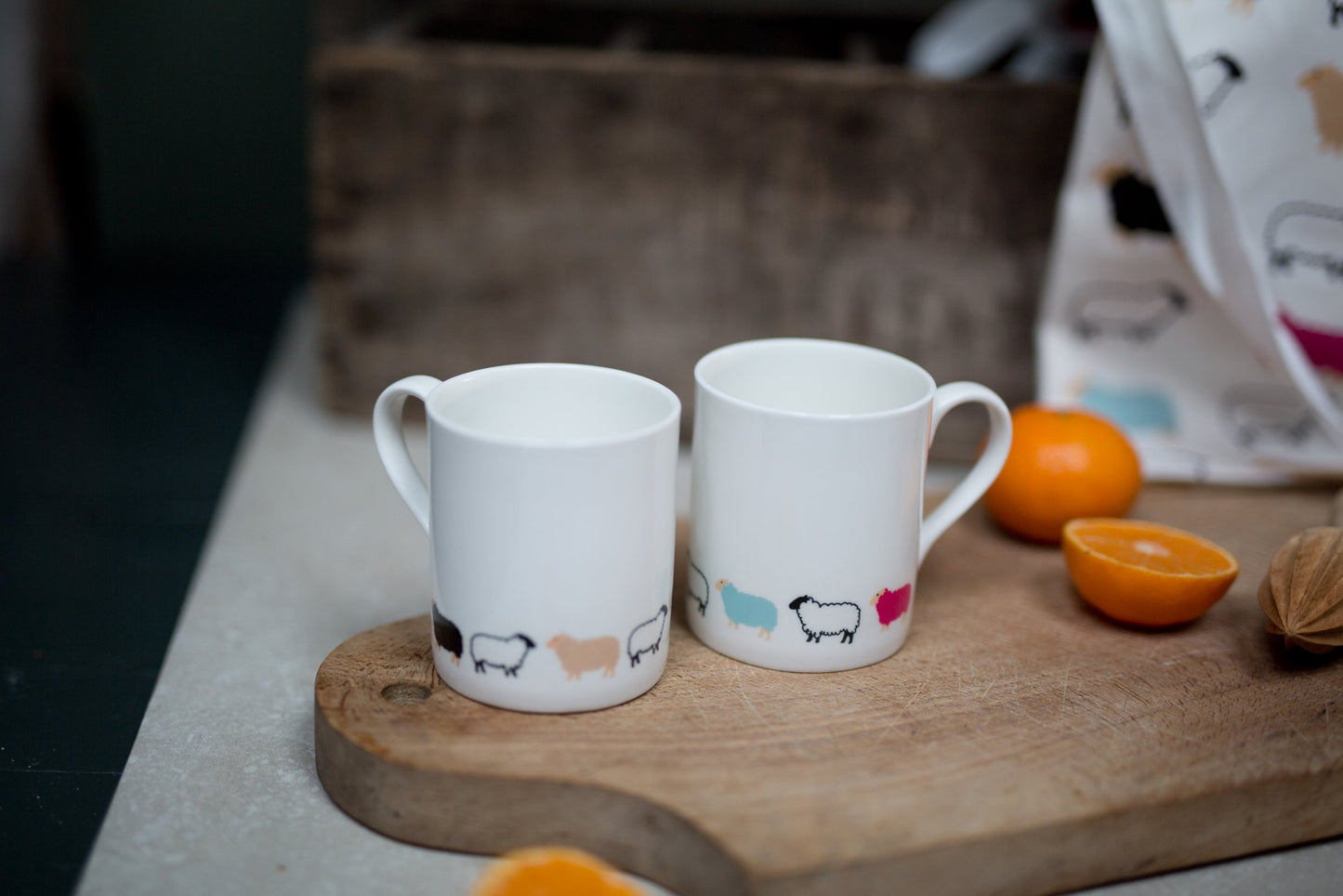 Woolly Ewe Bone China Mug