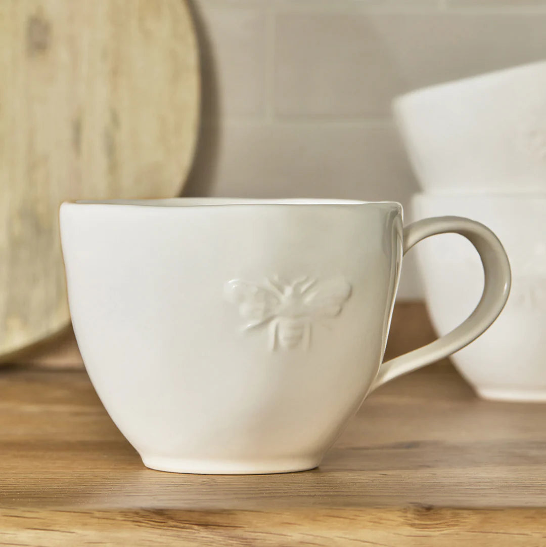 Sophie Allport Bees White Stoneware Mug