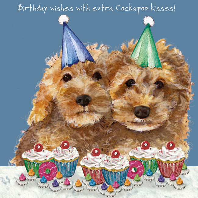 Cockapoo Birthday Card | The Little Dog Laughed