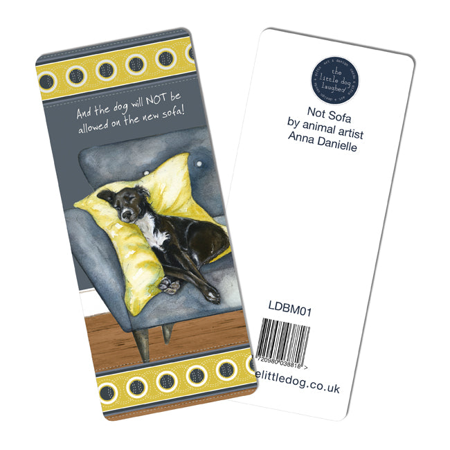 Rescue Dog Bookmark | The Little Dog Laughed