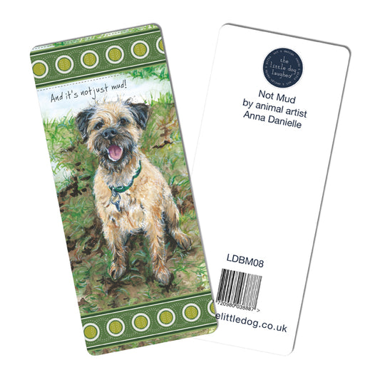 Border Terrier Bookmark | The Little Dog Laughed