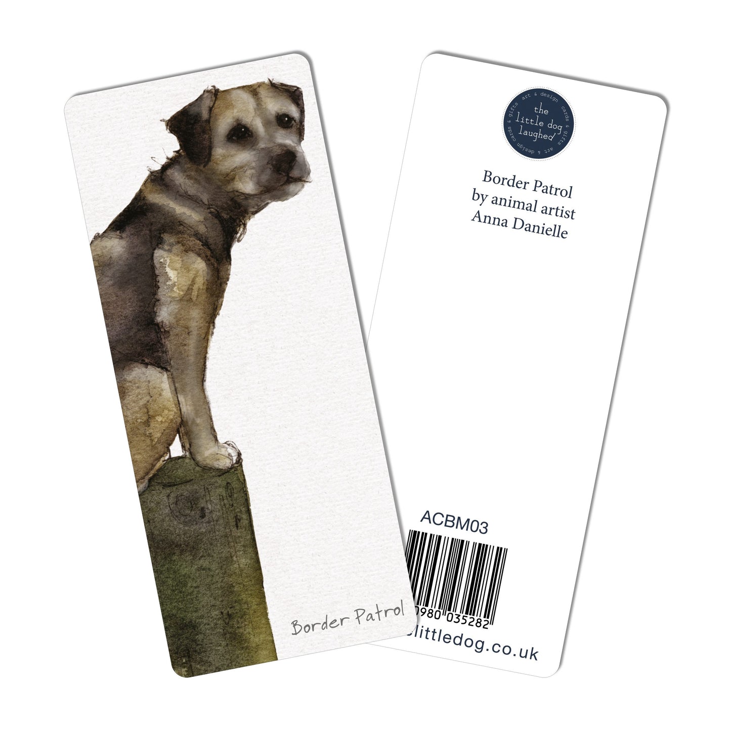 Border Patrol Bookmark | The Little Dog Laughed