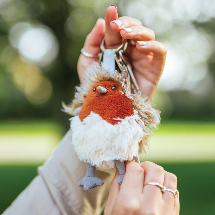 Wrendale Adele Robin Plush Keyring