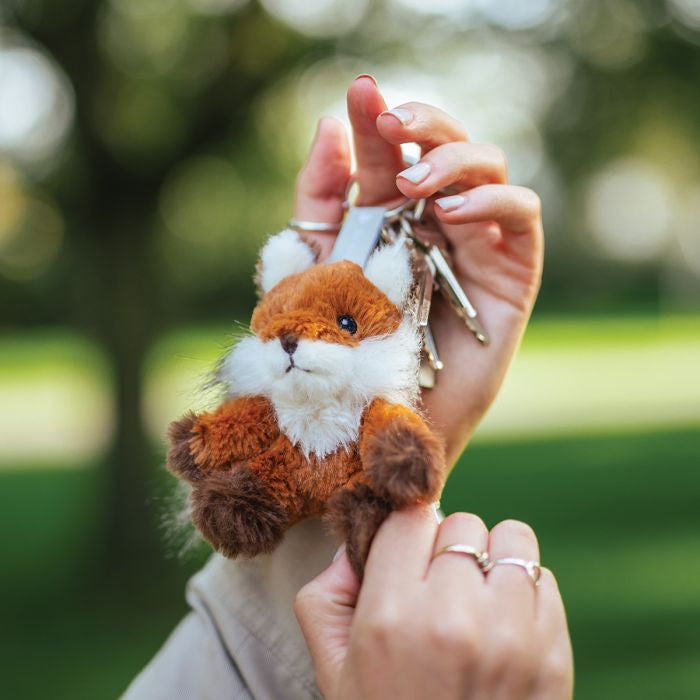 ‘Autumn’ Fox Plush Character Keyring