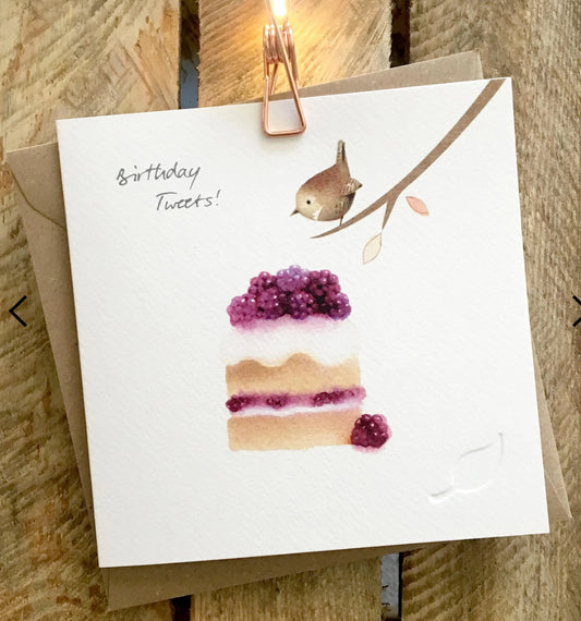 Birthday Tweets Card - Ginger Betty